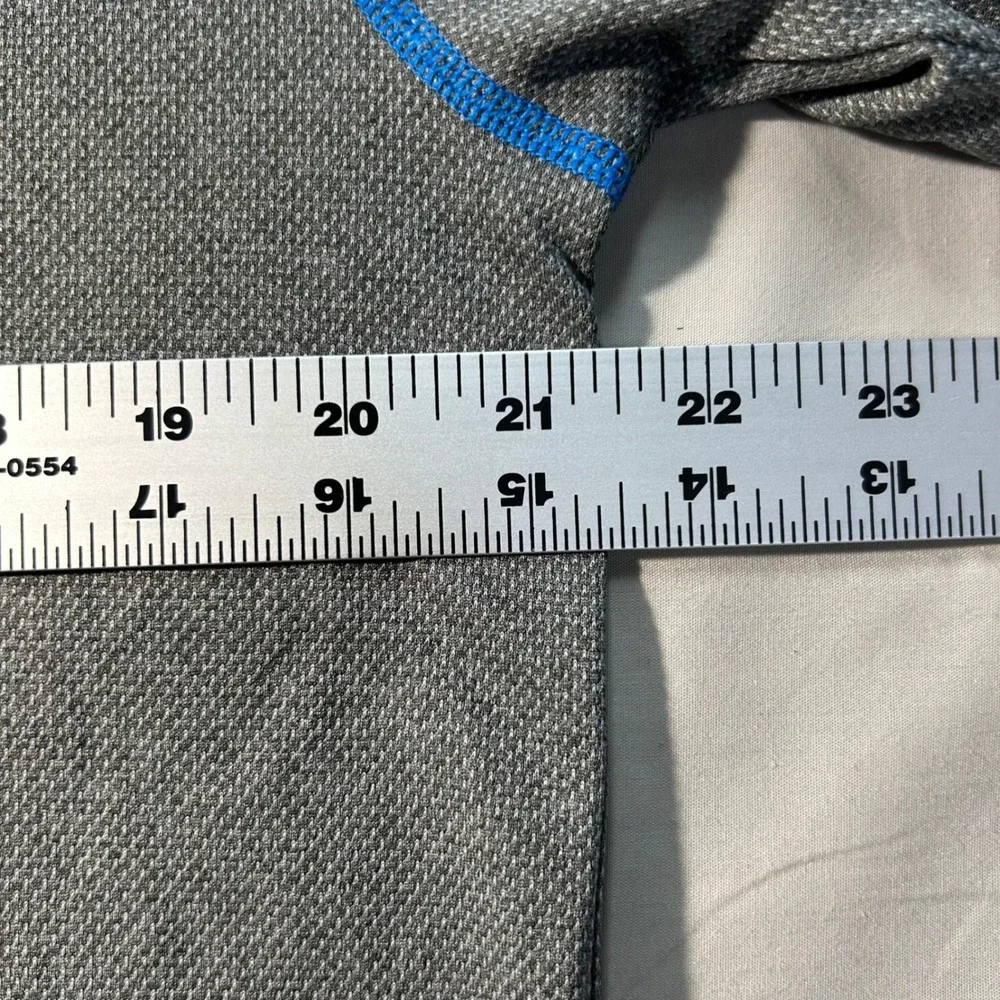 The North Face Shirt FlashDry Mens M Gray Polyester Hiking Athletic Trail